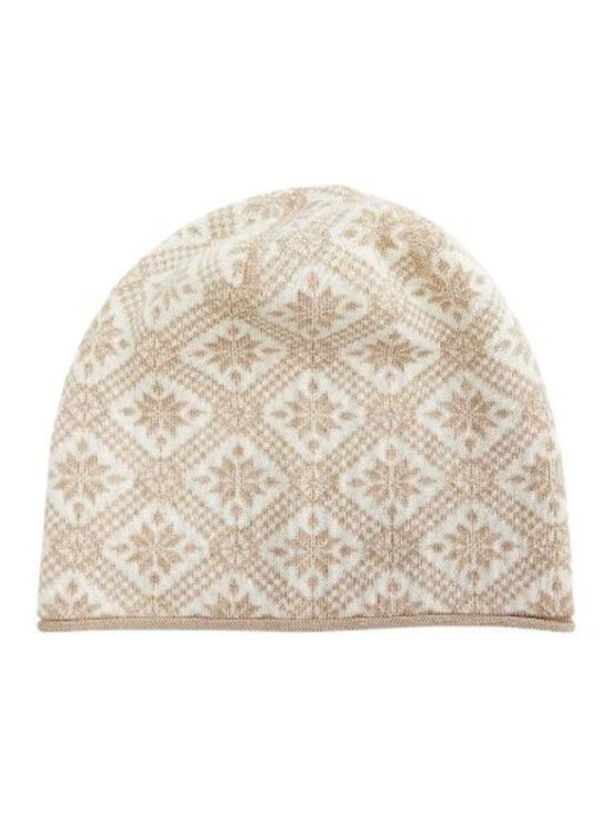 Dale of Norway Accessories - DALE OF NORWAY Wool Christiania Toque, OS, cream and white